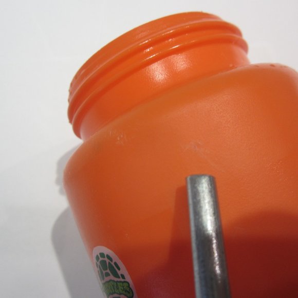 TMNT Vintage Michaelangelo Water Bottle 1990 Mirage Studios - Picture 9 of 11